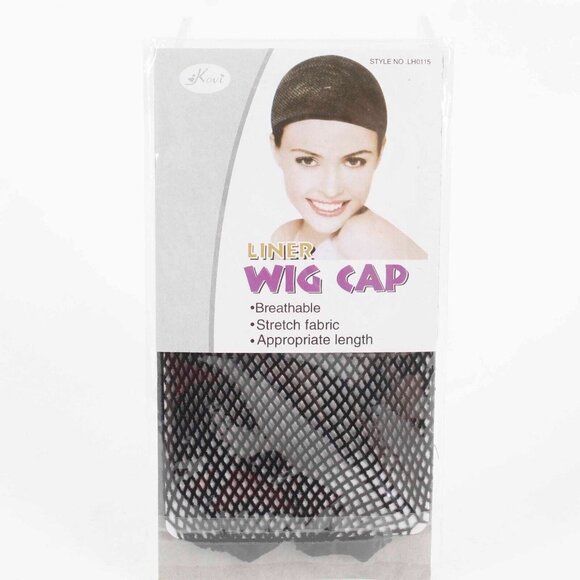 Kovi Black Style LH0115 Breathable Stretch Right Length Liner Wig Cap - Picture 2 of 2